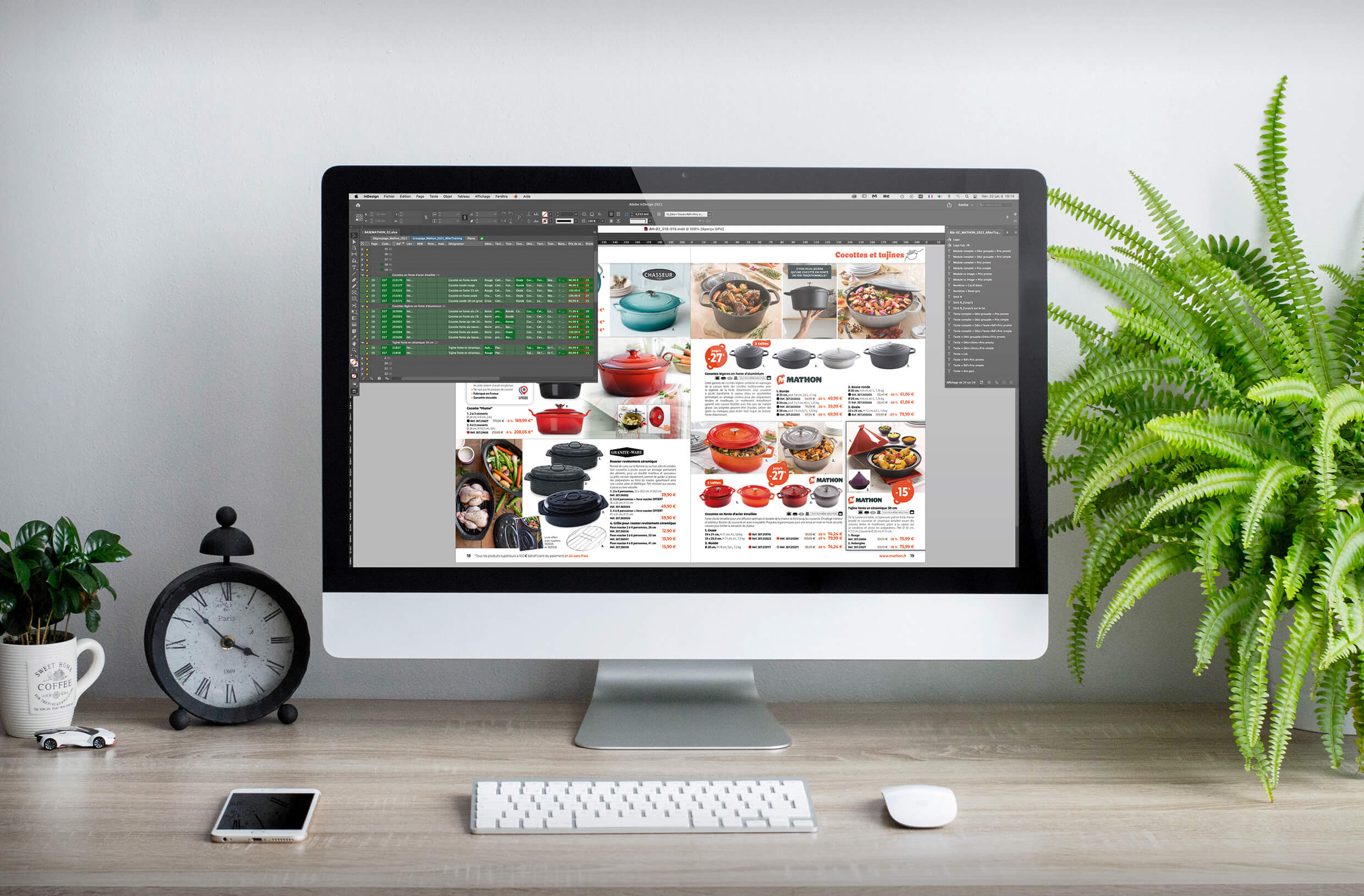 Création graphique - Apple - Catalogue